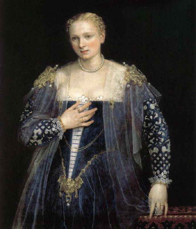 VERONESE (Paolo Caliari) Venice, a female aristocrat China oil painting art